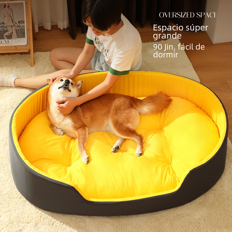 Cosy Pet Bed with Removable Washable Cover — Dogs & Cats